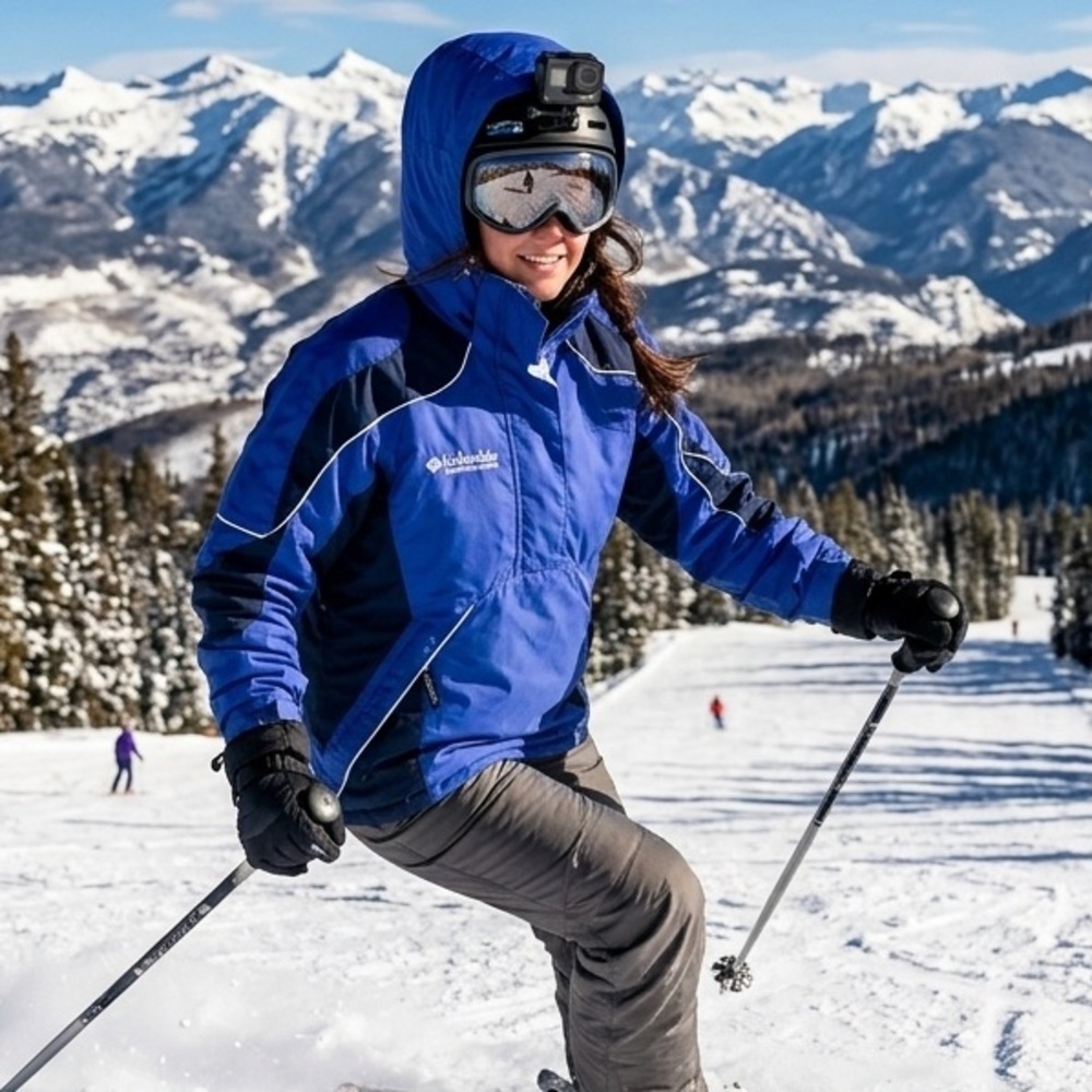 Columbia Navy and Royal Blue Jacket